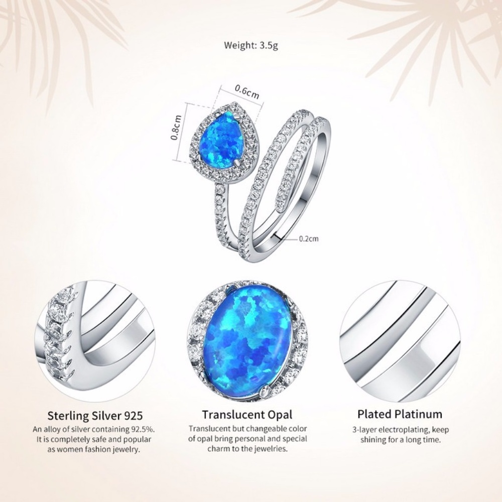opal ring5🌟🌟 - Picture 4 of 4